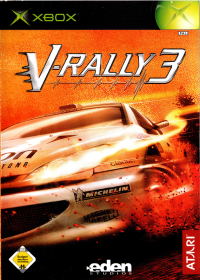 V-Rally 3 PAL Xbox  box art